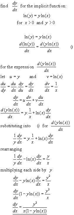 implicit equations problem #2