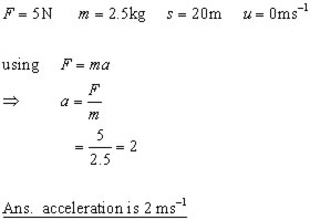 newton problem #1 i