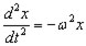SHM equation