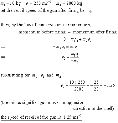 conservation of momentum problem #2