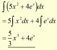 integration rule#1 eg#1